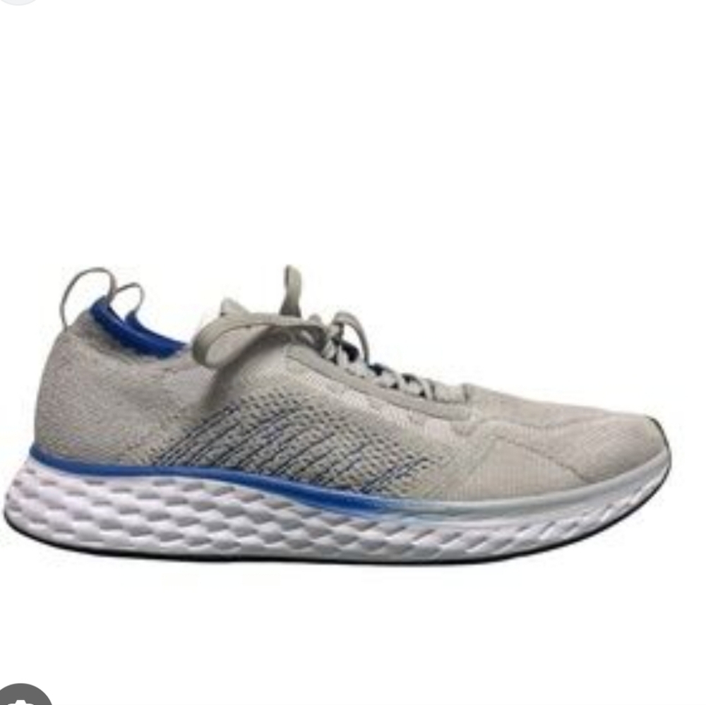 Zella Running Sneakers Grey Blue And White Mens Size 9.5